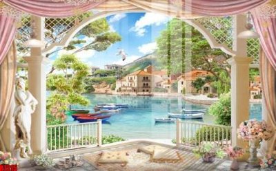 Tải về file tranh gốc file tranh in treo tường file decor tổng hợp R7215 (để in quảng cáo)