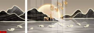 Tải file PSD file tranh in treo tường file decor tổng hợp R7365 (nguyên layer) để in