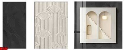 File PSD file tranh in treo tường file decor tổng hợp R7467 (nguyên bản) cho thiết kế