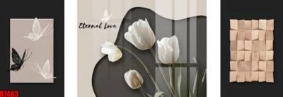 Download file gốc file tranh in treo tường file decor tổng hợp R7483 (in lụa) tranh 3D