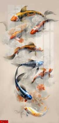 File gốc file tranh in treo tường file decor tổng hợp R7498 (vector) cho in ấn