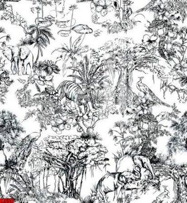 File tranh in trần 3D file tranh in treo tường file decor tổng hợp R7656 (ảnh gốc)