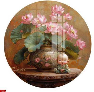 Ảnh gốc file tranh in treo tường file decor tổng hợp R7772 (độ nét cao) in tráng gương