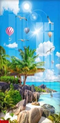 File gốc file tranh in treo tường file decor tổng hợp R8089 (cho in UV) siêu nét