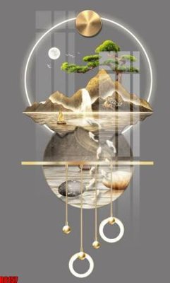 Cung cấp file tranh gốc file tranh in treo tường file decor tổng hợp R8157 độc quyền