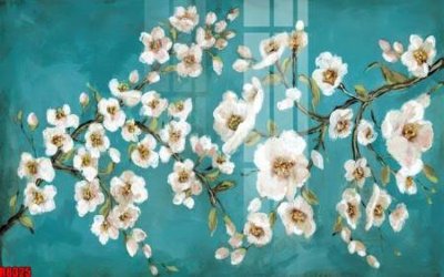 File gốc file tranh in treo tường file decor tổng hợp R8325 (in lụa) tranh phong thủy