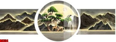 File in trần file tranh in treo tường file decor tổng hợp R8354 (bản gốc) trời sao