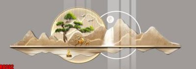 File gốc file tranh in treo tường file decor tổng hợp R8362 (in ấn) màu sắc trung thực