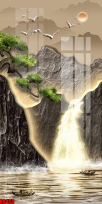 Tải file tranh gốc file tranh in treo tường file decor tổng hợp R8455 chất lượng cao