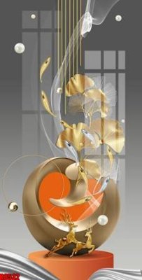 File PSD file tranh in treo tường file decor tổng hợp R8532 (gốc) nhiều lớp (multi-layer)