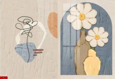 File tranh file tranh in treo tường file decor tổng hợp R8740 (gốc) chủ đề tĩnh vật