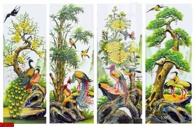 File gốc in ấn file tranh in treo tường file decor tổng hợp R9308 (sẵn sàng tải về)