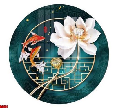 File in trần file tranh in treo tường file decor tổng hợp R9441 (bản gốc 3D) sống động