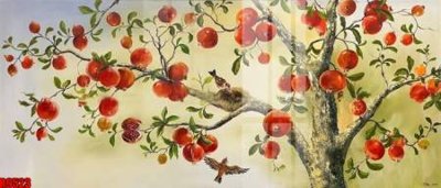 File tranh file tranh in treo tường file decor tổng hợp R9523 (ảnh gốc) in trần xuyên sáng