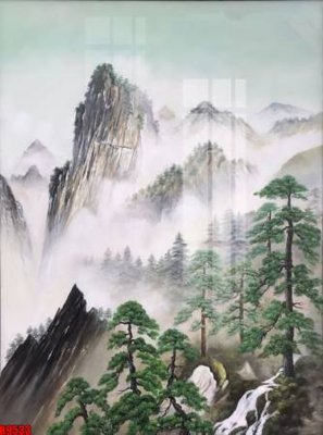 File gốc file tranh in treo tường file decor tổng hợp R9533 (in lụa) hoa văn cổ điển