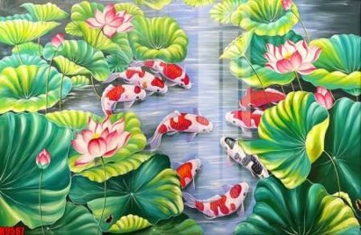 File PSD file tranh in treo tường file decor tổng hợp R9567 (gốc) tách lớp chi tiết