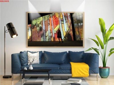 File gốc in tráng gương File tranh hiện đại Sơn Dầu SD2005 chi tiết