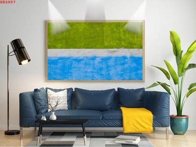 File gốc File tranh hiện đại Sơn Dầu SD2057 (in tráng gương) hiện đại