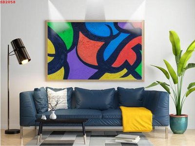 File in lụa File tranh hiện đại Sơn Dầu SD2058 (phong cảnh) File tranh hiện đại Sơn Dầu SD2058