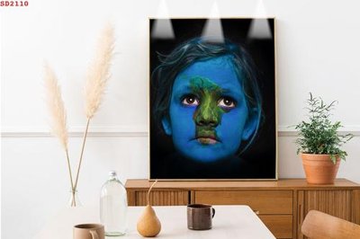 File in ấn File tranh hiện đại Sơn Dầu SD2110 (bản gốc) cao cấp