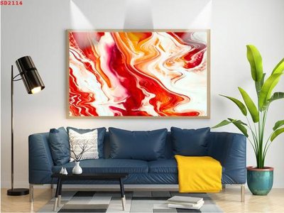 File in ấn chuyên nghiệp File tranh hiện đại Sơn Dầu SD2114 (file gốc)