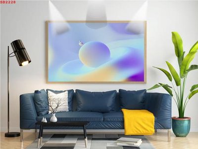 File ảnh gốc File tranh hiện đại Sơn Dầu SD2228 (chuyên in mica)