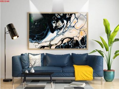 File PSD File tranh hiện đại Sơn Dầu SD2246 (bản gốc) độ phân giải cao