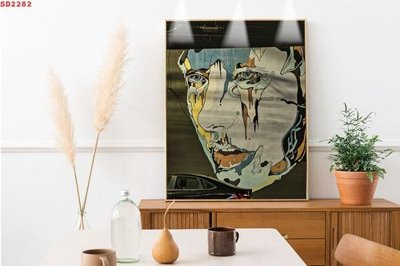 File gốc File tranh hiện đại Sơn Dầu SD2282 (in 3D) cho trang trí