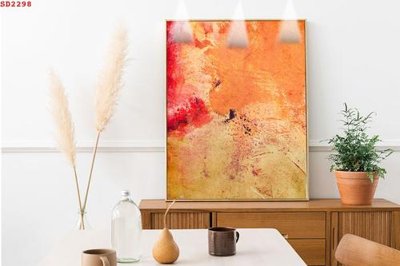 File gốc File tranh hiện đại Sơn Dầu SD2298 (in ấn) màu sắc trung thực