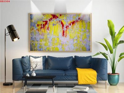 File gốc File tranh hiện đại Sơn Dầu SD2304 (trang trí) phòng trẻ em