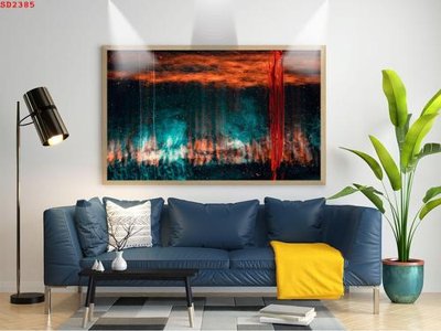 Tải file File tranh hiện đại Sơn Dầu SD2385 (gốc) in nhanh