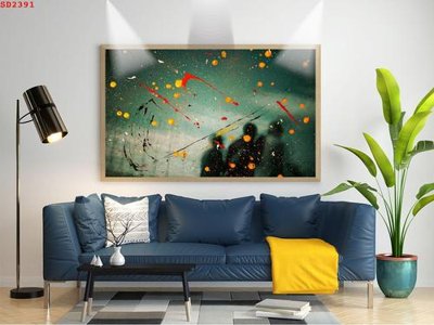 File in mica File tranh hiện đại Sơn Dầu SD2391 (bản gốc) sắc sảo