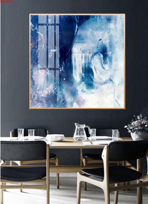 File gốc File tranh hiện đại Sơn Dầu SD2392 (in lụa) tranh phong thủy