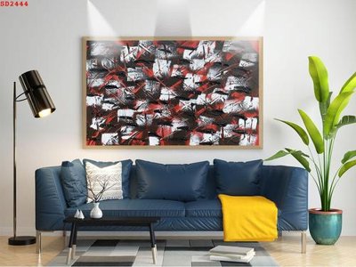 Download file gốc File tranh hiện đại Sơn Dầu SD2444 (dùng cho in ấn)