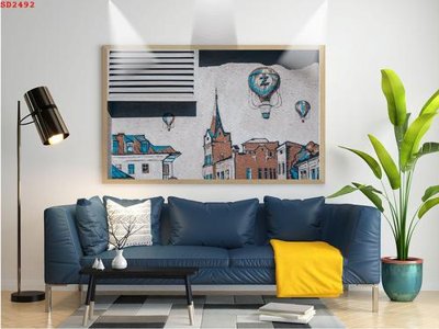 Tệp tin gốc File tranh hiện đại Sơn Dầu SD2492 (dùng cho in) File tranh hiện đại Sơn Dầu SD2492