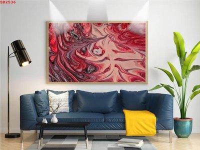 Ảnh mô tả file gốc in mica File tranh hiện đại Sơn Dầu SD2536