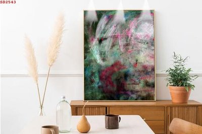 File tranh File tranh hiện đại Sơn Dầu SD2543 (bản gốc) treo quán cafe