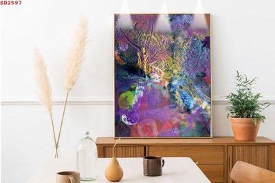 Tải file File tranh hiện đại Sơn Dầu SD2597 (gốc) chủ đề phong thủy