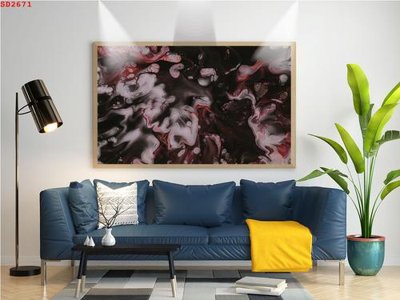 File gốc File tranh hiện đại Sơn Dầu SD2671 (trang trí) phòng ngủ