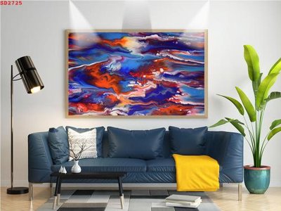 Tải file File tranh hiện đại Sơn Dầu SD2725 (gốc) in nhanh