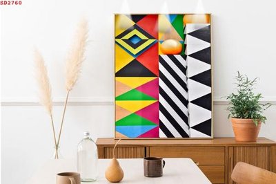 File ảnh gốc File tranh hiện đại Sơn Dầu SD2760 không vỡ nét