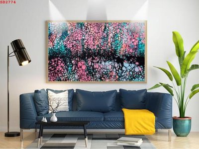 File in trần File tranh hiện đại Sơn Dầu SD2774 (bản gốc) bầu trời