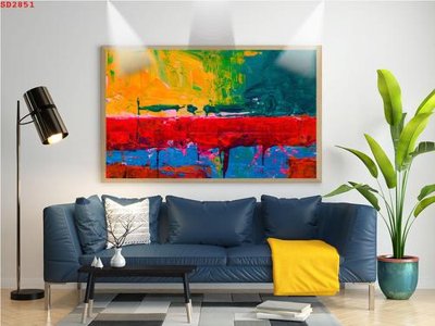 File PSD File tranh hiện đại Sơn Dầu SD2851 (nguyên gốc) chất lượng cao