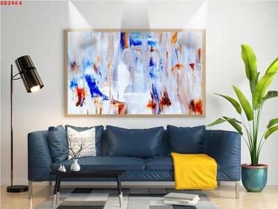 Download file File tranh hiện đại Sơn Dầu SD2864 (gốc) in mica ốp bếp