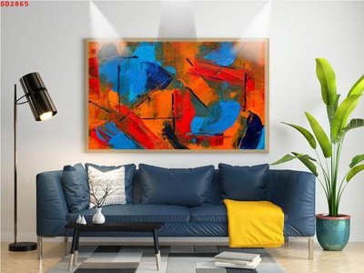 Tải file File tranh hiện đại Sơn Dầu SD2865 (gốc) in ấn ngay lập tức