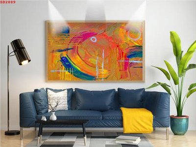 Tải file gốc in lụa File tranh hiện đại Sơn Dầu SD2889 siêu nét