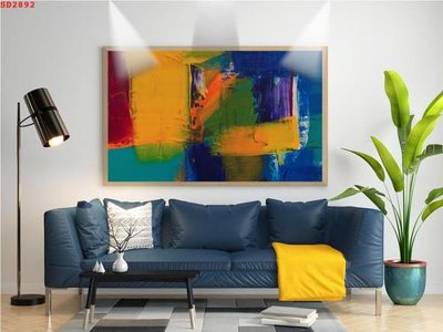 File PSD File tranh hiện đại Sơn Dầu SD2892 (bản gốc) chất lượng nhất