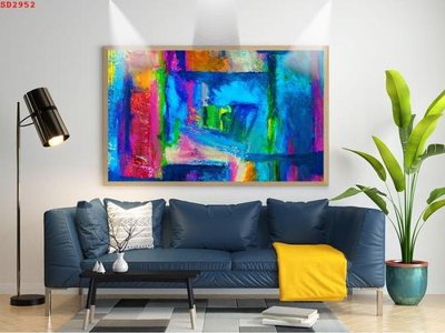 File gốc File tranh hiện đại Sơn Dầu SD2952 (dành cho quảng cáo)