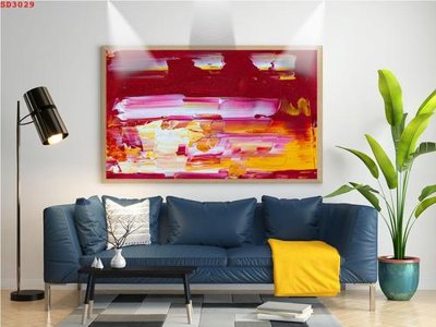 File PSD File tranh hiện đại Sơn Dầu SD3029 (gốc) cho designer