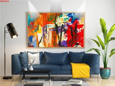 Hình ảnh file gốc File tranh hiện đại Sơn Dầu SD3041 (chất lượng cao)